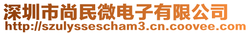 深圳市尚民微電子有限公司