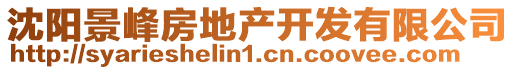 沈陽(yáng)景峰房地產(chǎn)開(kāi)發(fā)有限公司