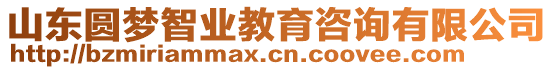 山东圆梦智业教育咨询有限公司