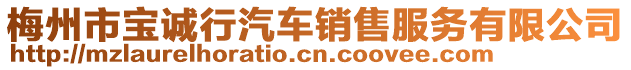 梅州市寶誠行汽車銷售服務(wù)有限公司