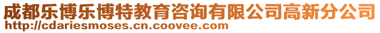 成都樂博樂博特教育咨詢有限公司高新分公司