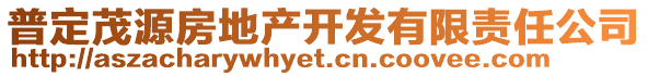 普定茂源房地產開發(fā)有限責任公司