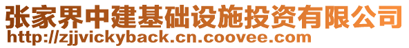 張家界中建基礎(chǔ)設(shè)施投資有限公司