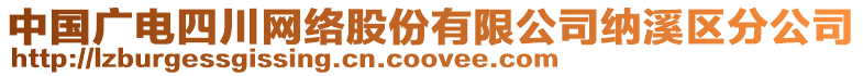 中國(guó)廣電四川網(wǎng)絡(luò)股份有限公司納溪區(qū)分公司