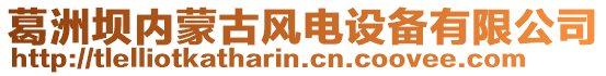 葛洲壩內(nèi)蒙古風電設備有限公司