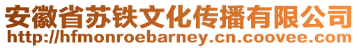 安徽省蘇鐵文化傳播有限公司