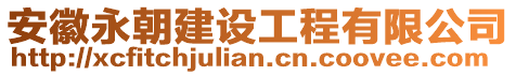 安徽永朝建设工程有限公司