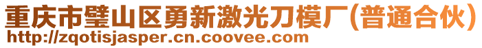 重慶市璧山區(qū)勇新激光刀模廠(普通合伙)