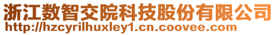 浙江数智交院科技股份有限公司