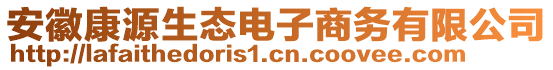 安徽康源生态电子商务有限公司