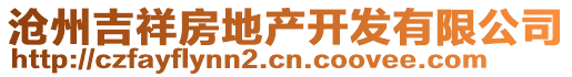 沧州吉祥房地产开发有限公司