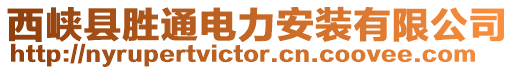 西峽縣勝通電力安裝有限公司