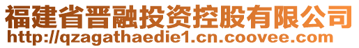 福建省晋融投资控股有限公司