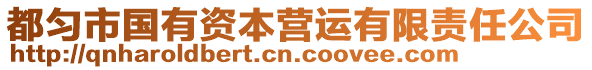 都勻市國(guó)有資本營(yíng)運(yùn)有限責(zé)任公司