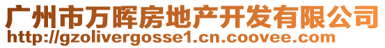 广州市万晖房地产开发有限公司