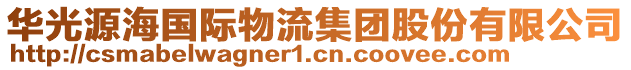 华光源海国际物流集团股份有限公司