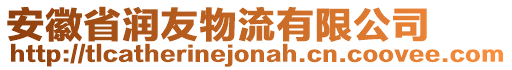 安徽省潤友物流有限公司