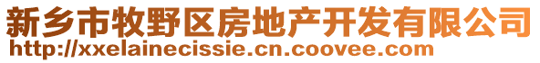 新鄉(xiāng)市牧野區(qū)房地產(chǎn)開發(fā)有限公司