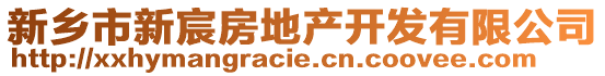 新鄉(xiāng)市新宸房地產(chǎn)開發(fā)有限公司