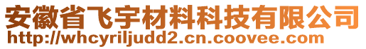 安徽省飛宇材料科技有限公司