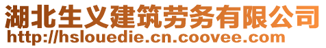 湖北生義建筑勞務(wù)有限公司