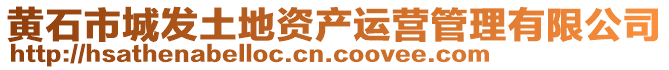 黃石市城發(fā)土地資產(chǎn)運(yùn)營(yíng)管理有限公司