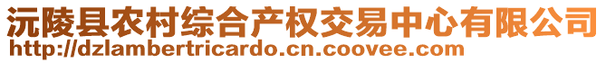 沅陵縣農(nóng)村綜合產(chǎn)權(quán)交易中心有限公司