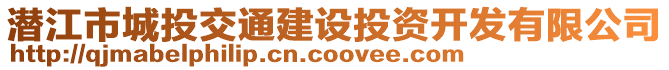 潜江市城投交通建设投资开发有限公司