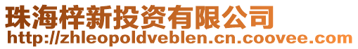 珠海梓新投资有限公司