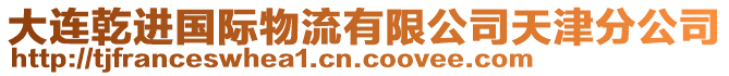 大連乾進國際物流有限公司天津分公司