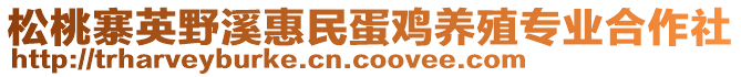 松桃寨英野溪惠民蛋鸡养殖专业合作社