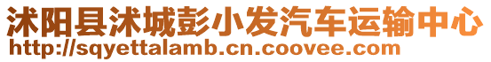 沭陽縣沭城彭小發(fā)汽車運輸中心