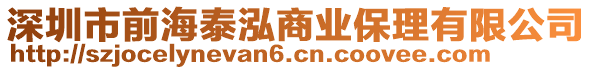 深圳市前海泰泓商業(yè)保理有限公司