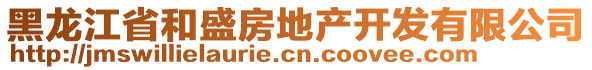 黑龍江省和盛房地產(chǎn)開(kāi)發(fā)有限公司