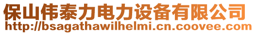 保山偉泰力電力設備有限公司