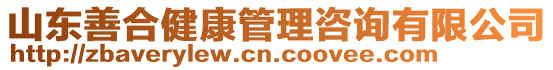 山東善合健康管理咨詢有限公司