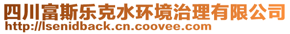 四川富斯樂克水環(huán)境治理有限公司