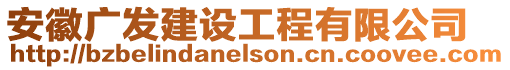 安徽廣發(fā)建設工程有限公司