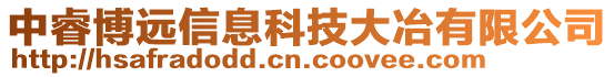 中睿博遠信息科技大冶有限公司