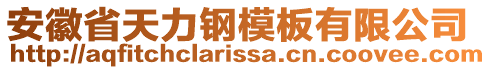 安徽省天力鋼模板有限公司