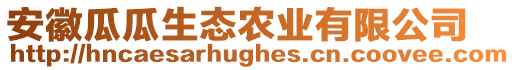 安徽瓜瓜生態(tài)農(nóng)業(yè)有限公司