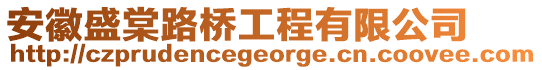 安徽盛棠路橋工程有限公司