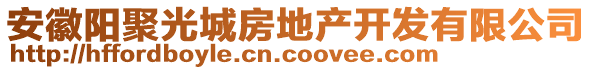 安徽阳聚光城房地产开发有限公司