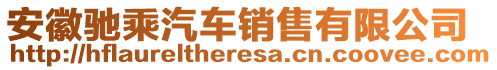 安徽驰乘汽车销售有限公司