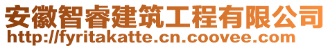 安徽智睿建筑工程有限公司