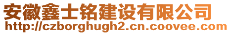 安徽鑫士銘建設(shè)有限公司