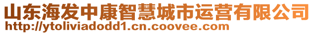 山東海發(fā)中康智慧城市運營有限公司