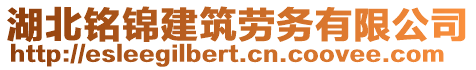 湖北銘錦建筑勞務(wù)有限公司