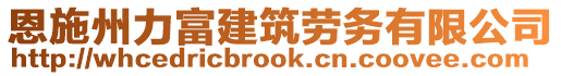 恩施州力富建筑勞務(wù)有限公司