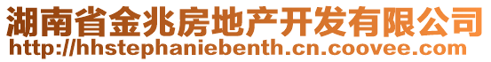 湖南省金兆房地产开发有限公司